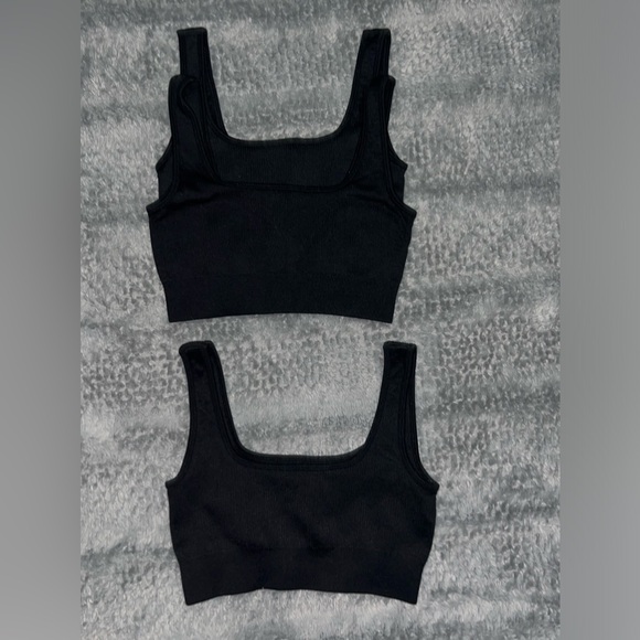 OQQ Ribbed Sports Bra - Picture 1 of 3